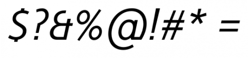 Egon Sans Cond Light Italic Font OTHER CHARS