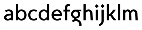 Egon Sans Regular Font LOWERCASE
