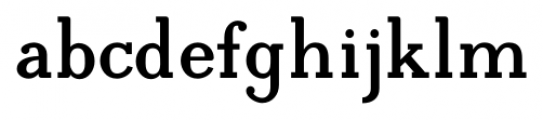 Egyptia Regular Font LOWERCASE