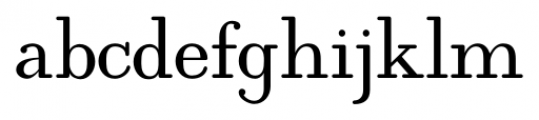 Egyptia Round Light Font LOWERCASE