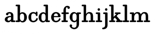 Egyptia Round Regular Font LOWERCASE