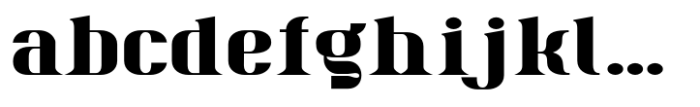 Egal Bold Font LOWERCASE