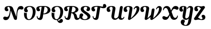 Egalia Kokane Font UPPERCASE