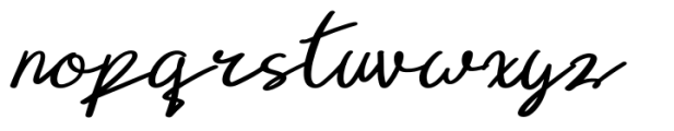 Egatta Italic Font LOWERCASE