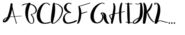 Egatta Regular Font UPPERCASE