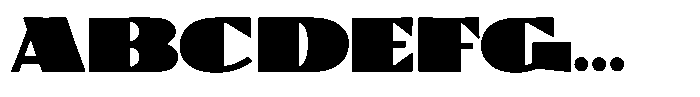 Ege Basalt Bold Font UPPERCASE