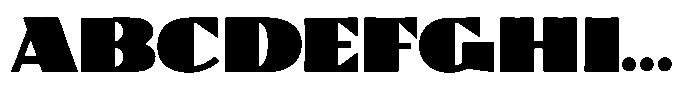 Ege Basalt Medium Font UPPERCASE