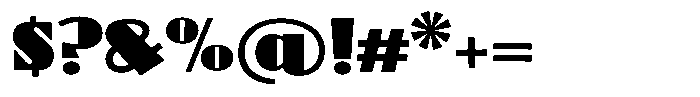 Ege Basalt Regular Font OTHER CHARS