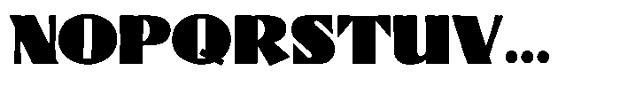 Ege Basalt Regular Font UPPERCASE
