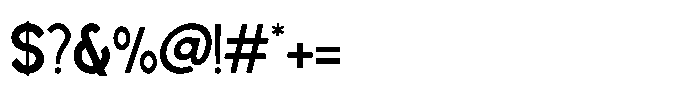 Egeline Font OTHER CHARS