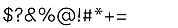 Eger Grotesk Light Font OTHER CHARS