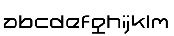 Egibo Thin Font LOWERCASE