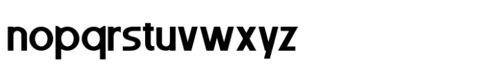 Egko Display Font LOWERCASE