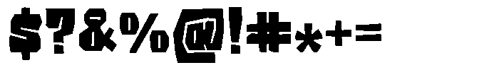 Eglan Font OTHER CHARS
