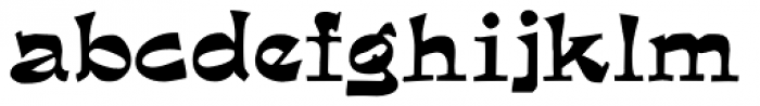 Eglantine Light Font LOWERCASE