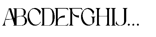Egluts Font UPPERCASE
