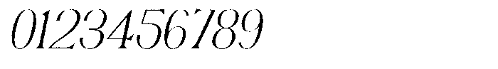 Egmond Rough Italic Font OTHER CHARS