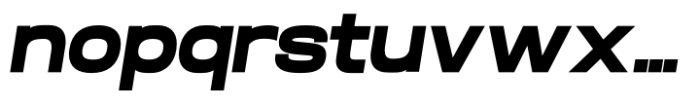 Ego Display Bold Italic Font LOWERCASE