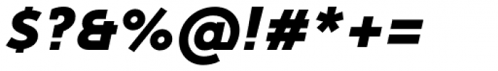 Egon Black Italic Font OTHER CHARS
