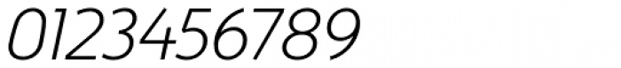 Egon Sans ExtraLight Italic Font OTHER CHARS
