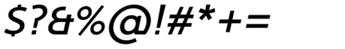 Egon Sans Italic Font OTHER CHARS