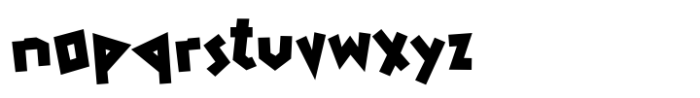 Egypta Font LOWERCASE