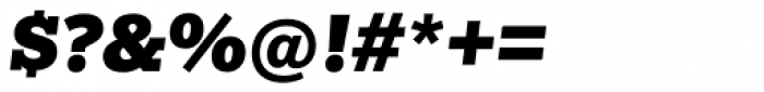 Egyptian Slate Pro Black Italic Font OTHER CHARS