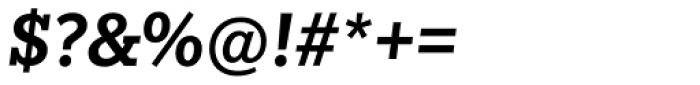 Egyptian Slate Pro Medium Italic Font OTHER CHARS