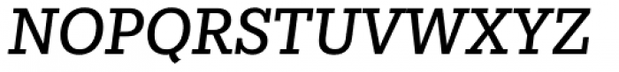 Egyptian Slate Std Italic Font UPPERCASE