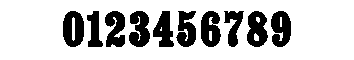 Egyptienne Regular Font OTHER CHARS