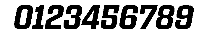 Egitto Bold Italic Font OTHER CHARS