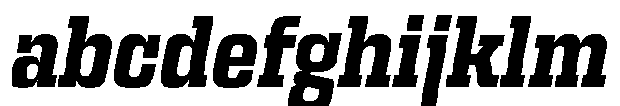 Egitto Condensed Bold Italic FONT