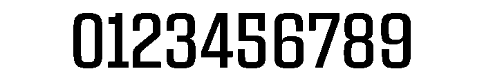 Egitto Condensed Medium Font OTHER CHARS