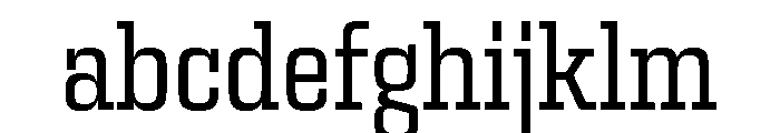 Egitto Condensed Regular FONT