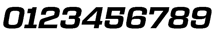 Egitto Extended Bold Italic Font OTHER CHARS