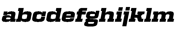 Egitto Extended Extra Bold Italic FONT