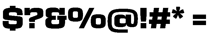 Egitto Extended Extra Bold Font OTHER CHARS