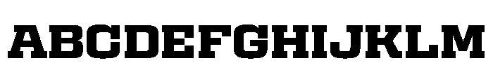 Egitto Extended Extra Bold Font UPPERCASE