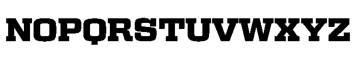 Egitto Extended Extra Bold Font UPPERCASE