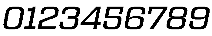 Egitto Extended Medium Italic Font OTHER CHARS