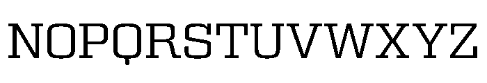 Egitto Extended Regular Font UPPERCASE