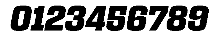 Egitto Extra Bold Italic Font OTHER CHARS