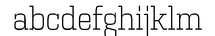 Egitto Extra Light FONT