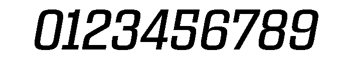 Egitto Medium Italic Font OTHER CHARS