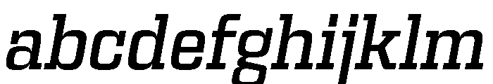 Egitto Medium Italic FONT