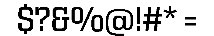 Egitto Medium Font OTHER CHARS