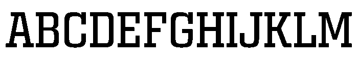 Egitto Medium Font UPPERCASE