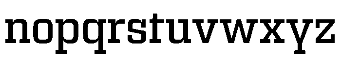 Egitto Medium Font LOWERCASE