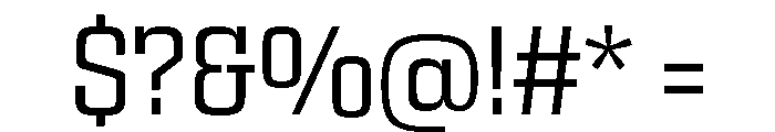 Egitto Regular Font OTHER CHARS