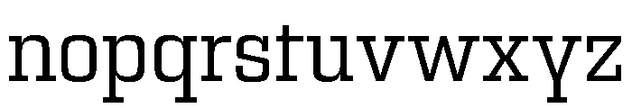Egitto Regular Font LOWERCASE